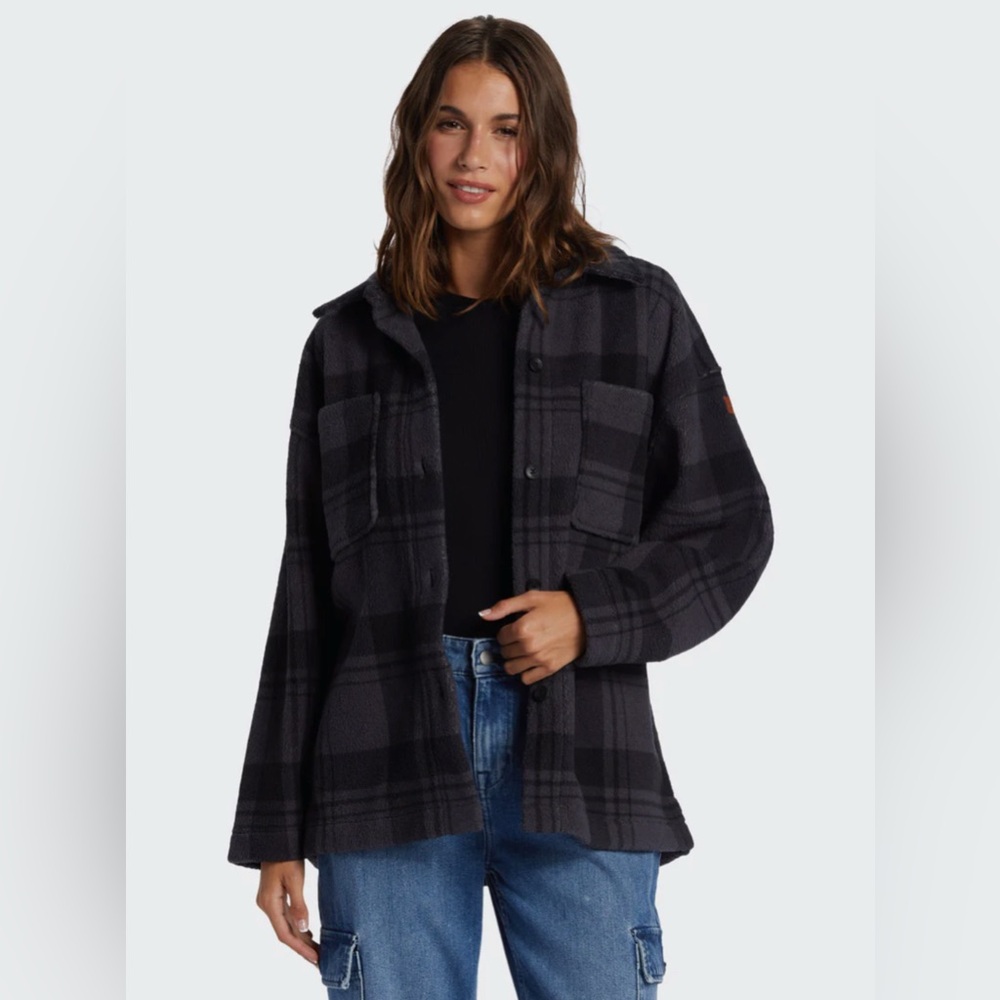 ROXY Button-up Fleece